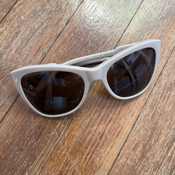 Stella McCartney Tan Mocha Slight Cat Eye Gradiant Sunglasses main image 6